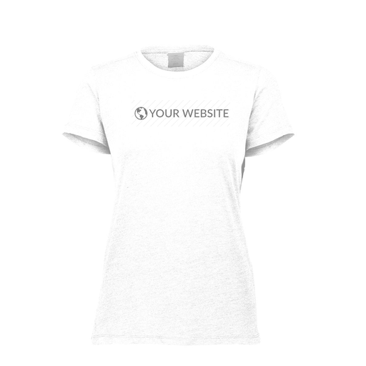 [FTSCUBWH-FAXS-LOGO1] Decker Women's Tri-Blend T-Shirt - Short Sleeve (Female Adult XS, White, Logo 1)