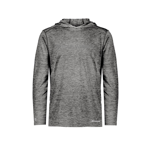 [FOLHCGBK-AS-LOGO1] Decker Men's Charge Hoodie (Adult S, Black, Logo 1)