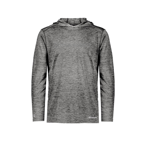 [FOLHCGBK-YS-LOGO1] Decker Youth Charge Hoodie (Youth S, Black, Logo 1)