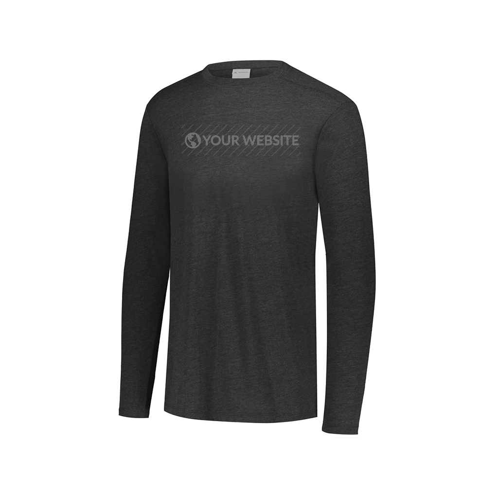 Decker Men's Tri-Blend T-Shirt - Long Sleeve